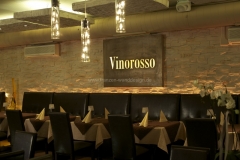 Ladenbau - Restaurant Vinorosso - Kunststeinpaneele Bari