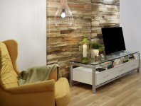 Holzpaneele - TeakYourWall - Rayab - Wohnzimmer